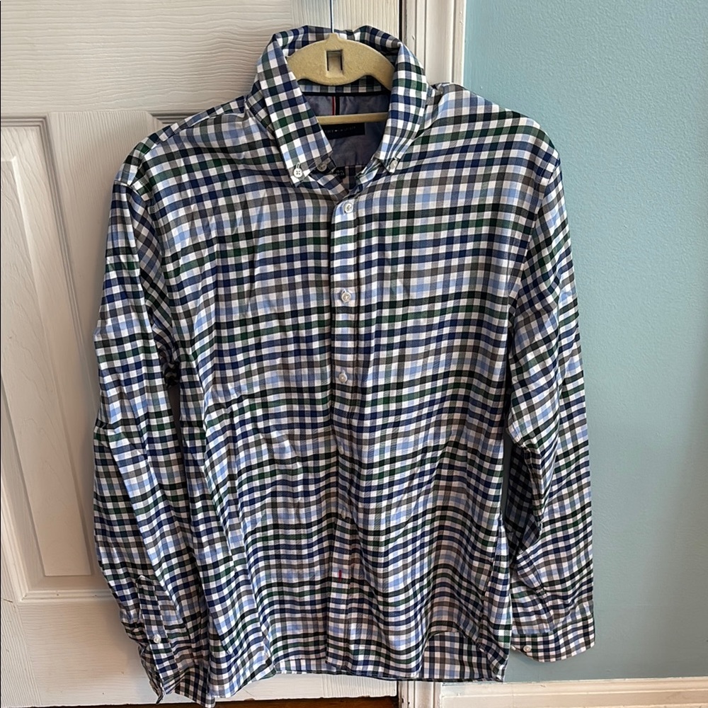 Tommy Hilfiger Multicolor Plaid Button-Down Shirt